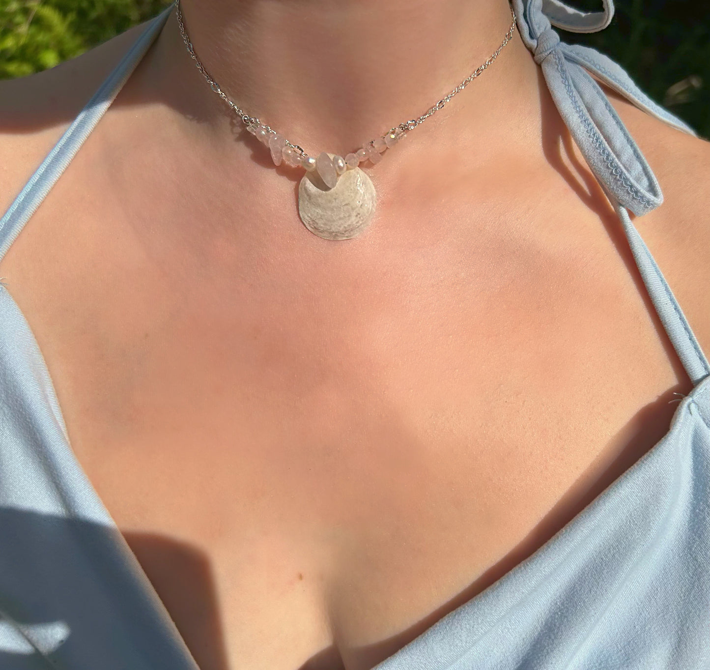 Rose Quartz Sea Necklace